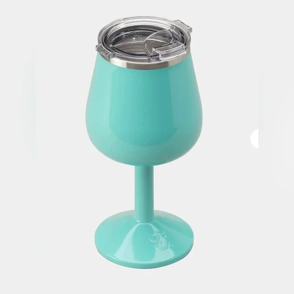 ORCA Vino Seafoam 15oz Insulated Stainless Steel Wine Cup w/lid - Picture 3 of 4